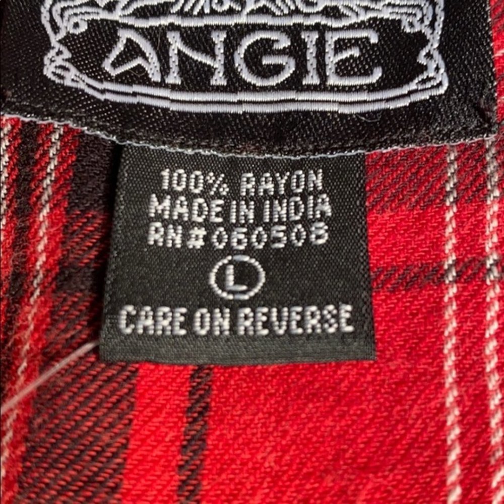 ⚠️FINAL PRICE UNLESS BUNDLED⚠️ NWT Francesca's Plaid Button Down - Picture 6 of 7